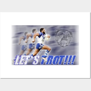 Canterbury Bulldogs - Josh Addo-Carr - The Foxx - LET'S TROT! Posters and Art